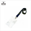 Marketing Promotional Custom Brand Name Printing Polyester Lanyard with PVC Card Holder